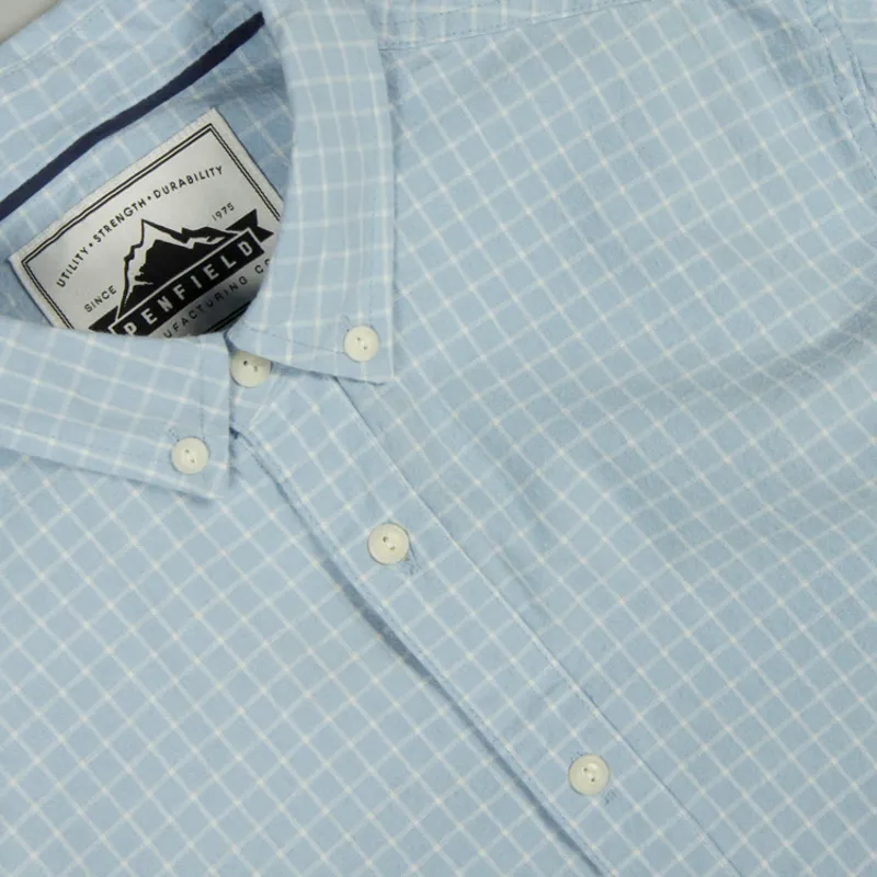 Penfield Higbee Check Shirt - Blue-1