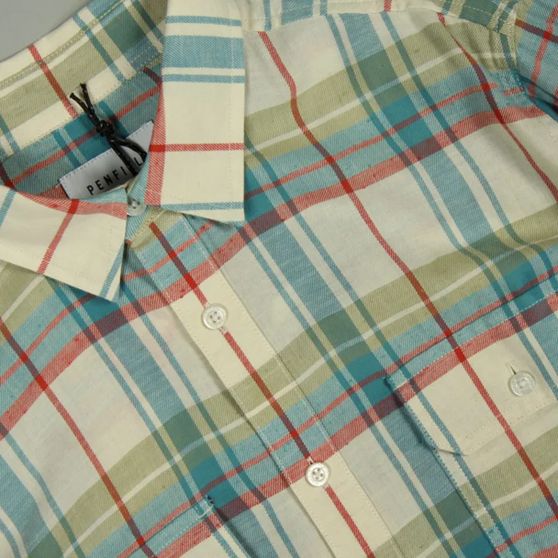 Penfield Doyle Check Shirt - Blue-1