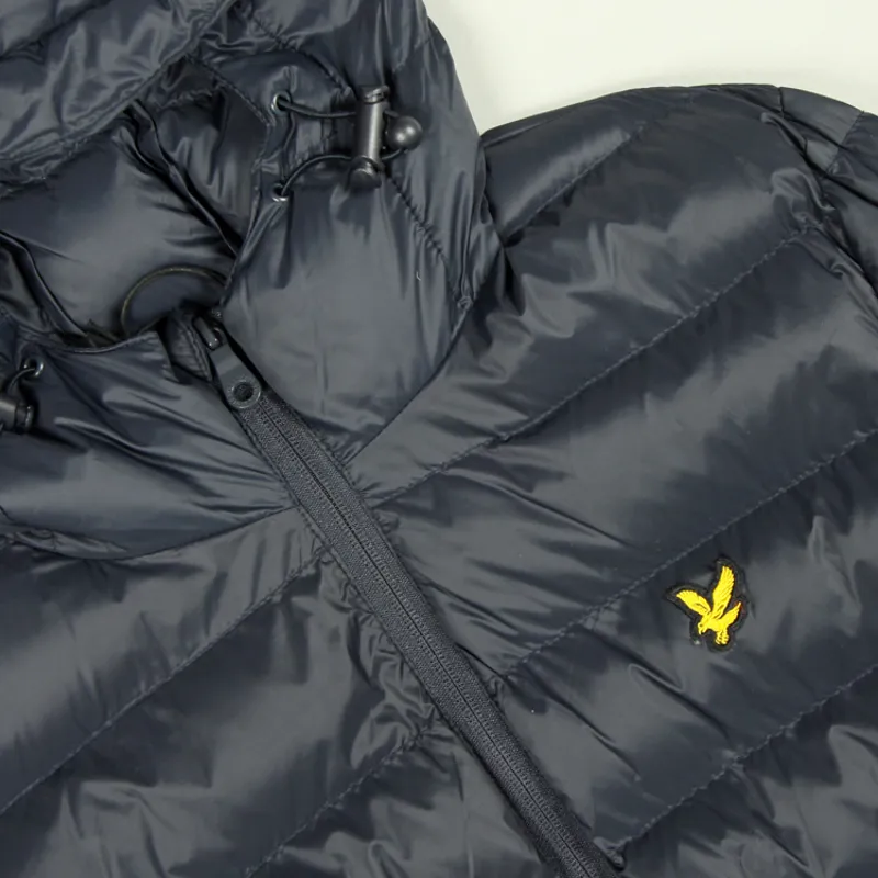 Lyle and Scott Lightweight Puffer Jacket - Dark Navy-1