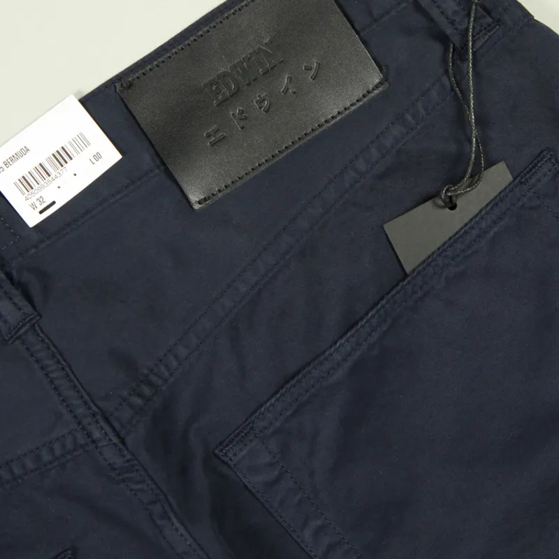 Edwin 55 Bermuda Twill Shorts - Navy Blazer-3