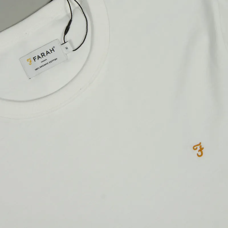Farah Danny T-Shirt - White-1