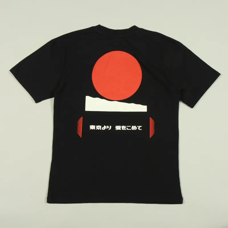 Edwin Aurora T-Shirt - Black-2