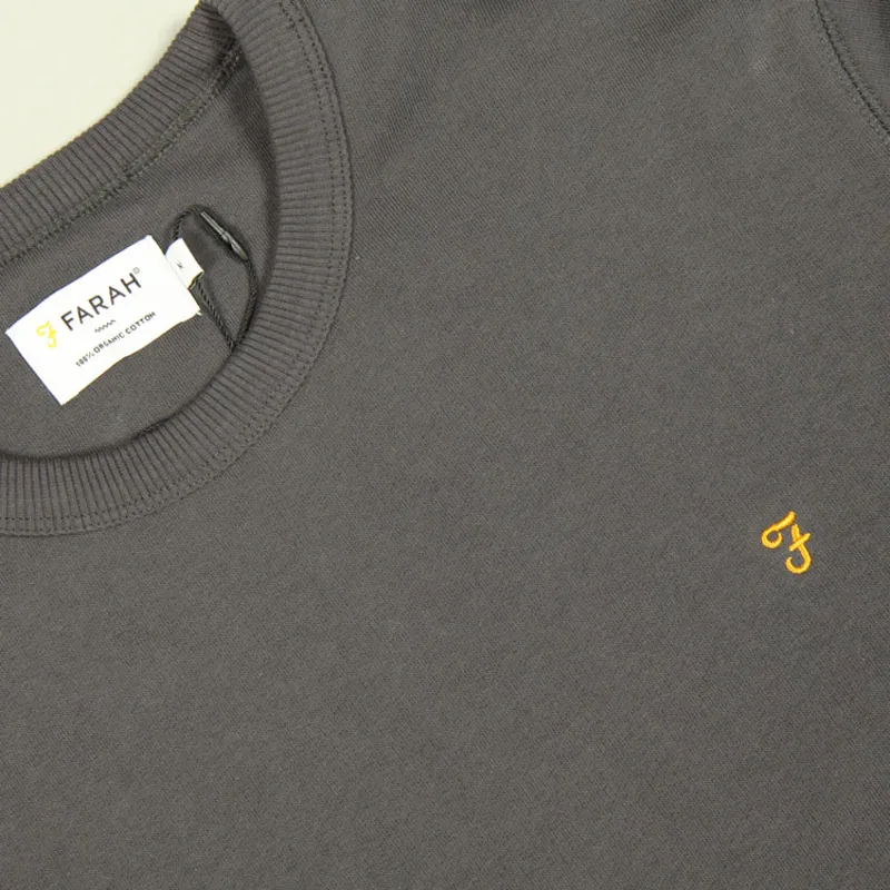 Farah Tim Sweatshirt - Farah Grey-1