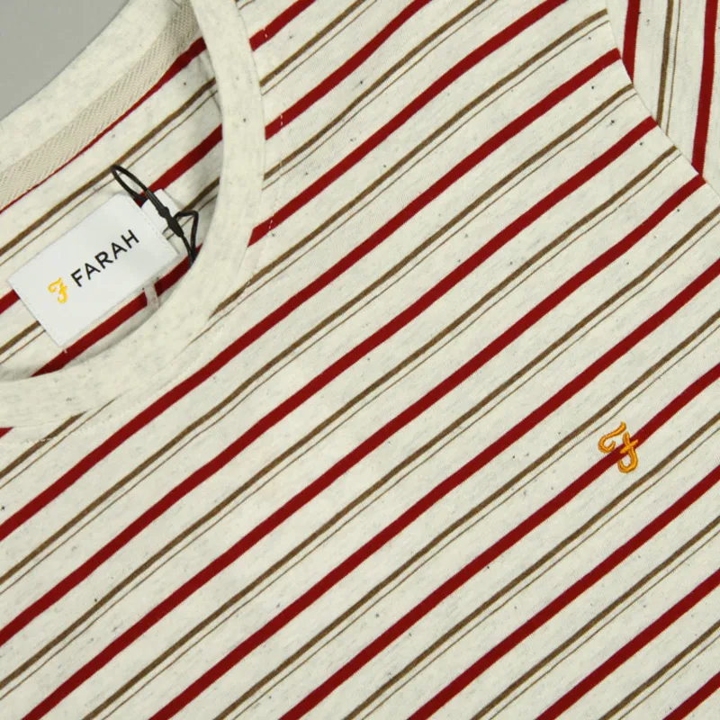 Farah Webster T-Shirt - Berlin Grey Marl-1