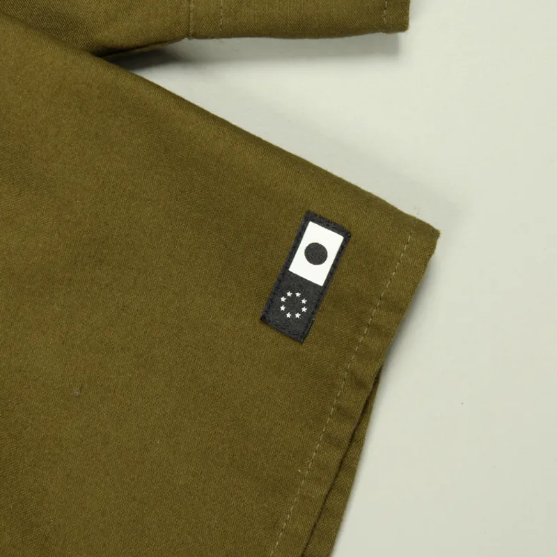 Edwin D-Ring Mill Shirt - Uniform Green-3