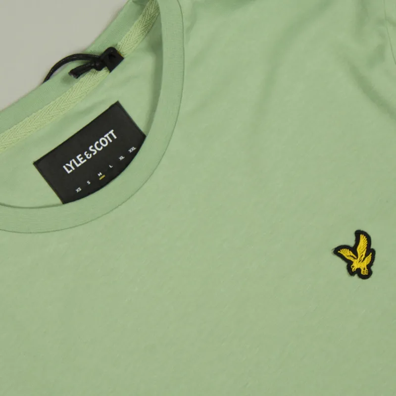 Lyle and Scott Plain T-Shirt - Fern Green-1