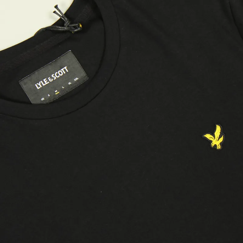 Lyle and Scott Plain T-Shirt - Jet Black-1
