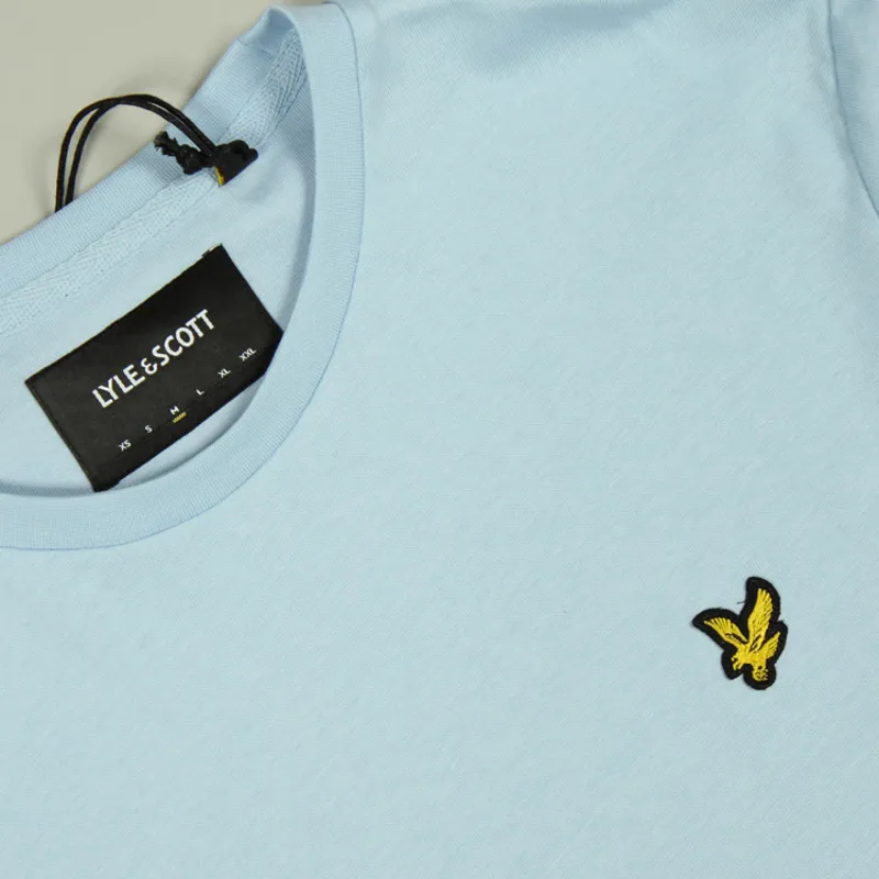 Lyle and Scott Plain T-Shirt - Light Blue-1