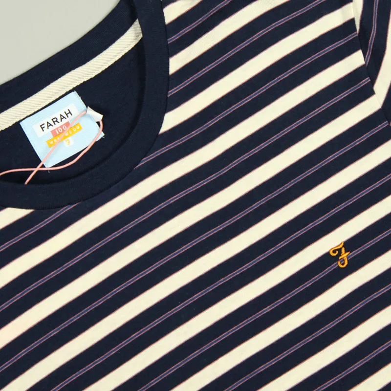 Farah Mansour T-Shirt - True Navy-1