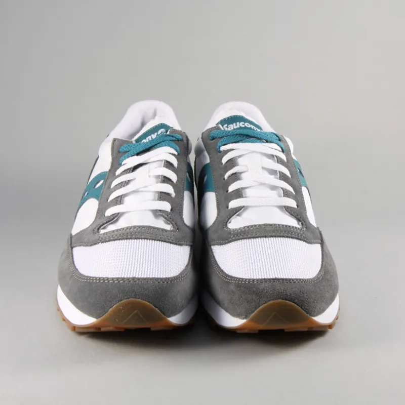 Saucony Jazz Original Vintage - Grey/White/Teal-3