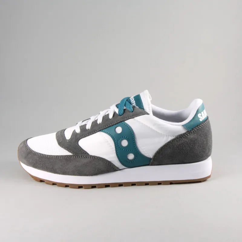 Saucony Jazz Original Vintage - Grey/White/Teal-2