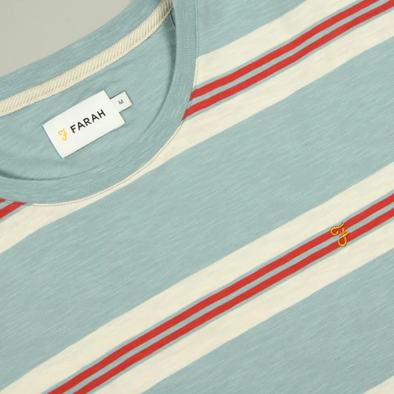 Farah Elkin T-Shirt - Light Turquoise-1