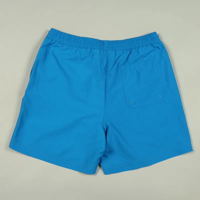 Carhartt WIP Chase Swim Trunks - Azzuro/Gold-1