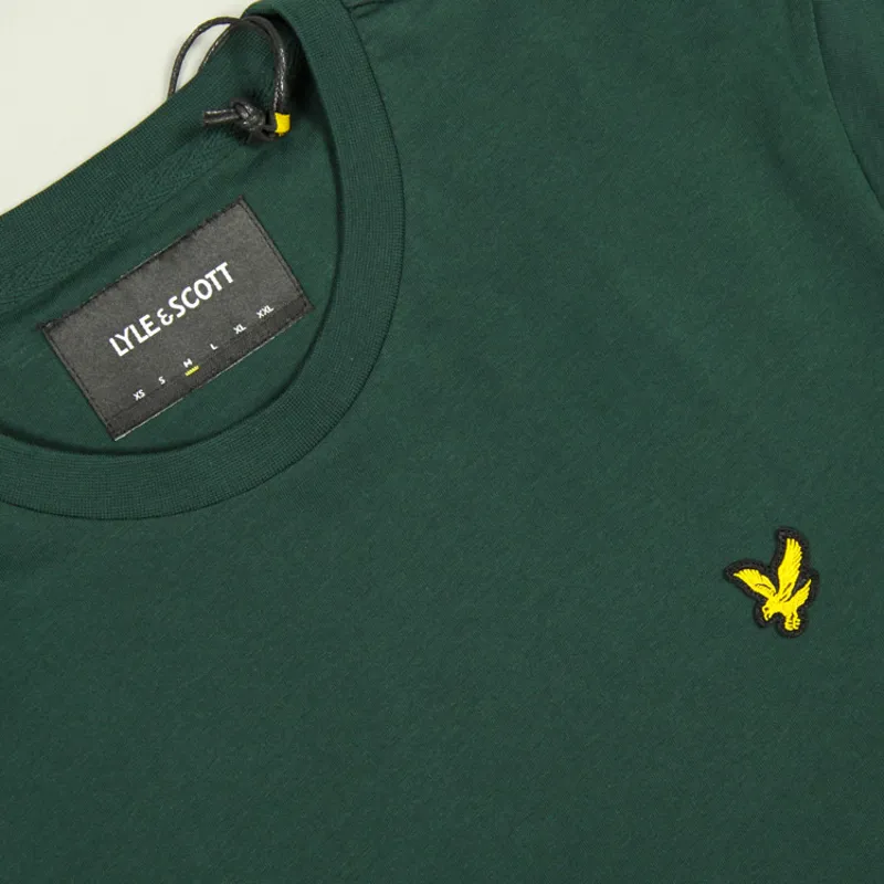 Lyle and Scott Plain T-Shirt - Jade Green-1