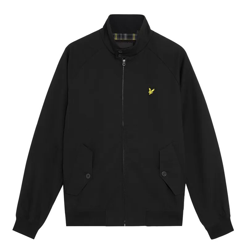 Lyle and Scott Cotton Harrington Jacket - Jet Black