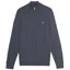 Lyle and Scott Cotton Merino Quarter Zip Jumper - Graystone