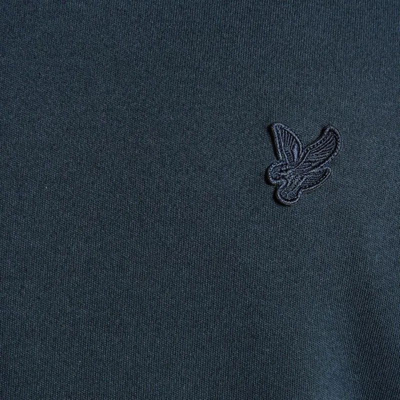 Lyle and Scott Interlock Crew Neck Sweatshirt - Carbon-2