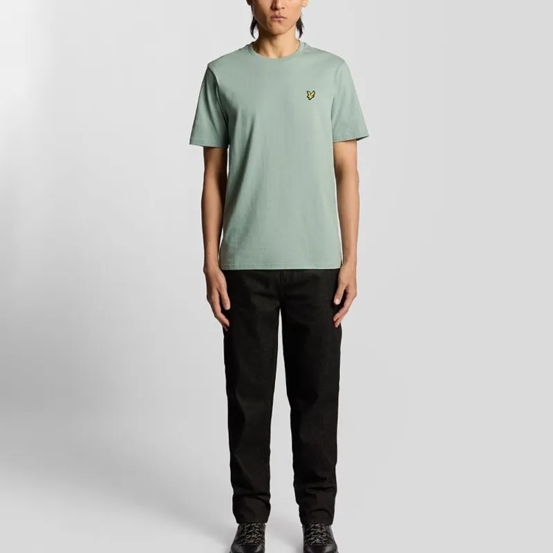 Lyle and Scott Plain T-Shirt - Cold Mint-2