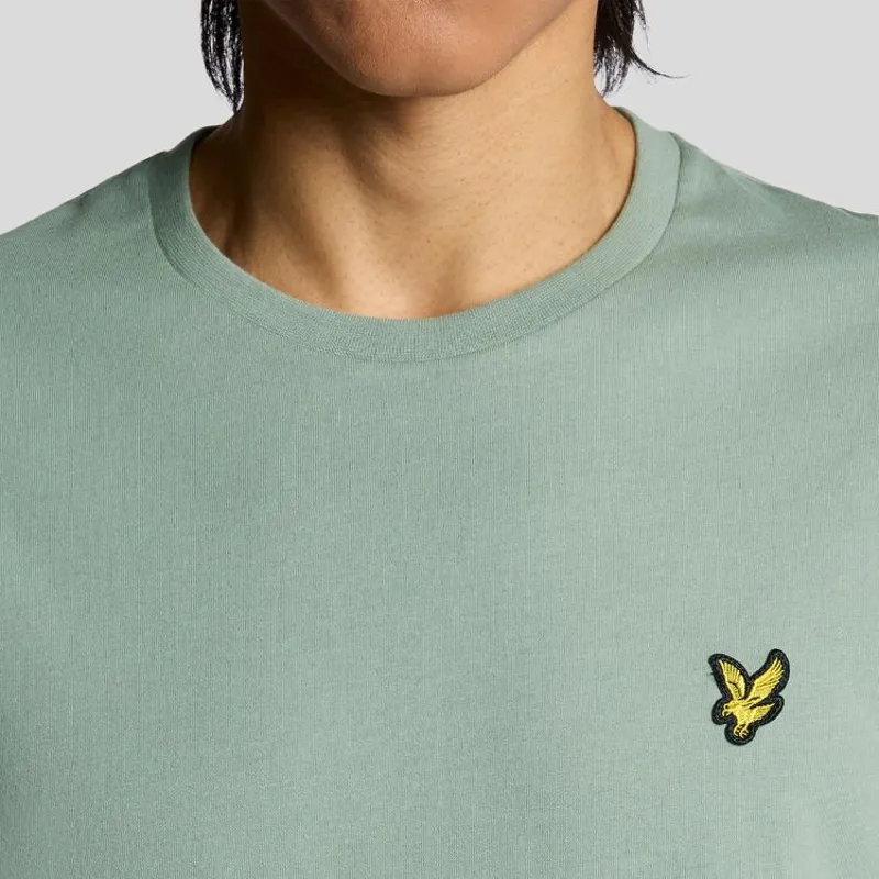 Lyle and Scott Plain T-Shirt - Cold Mint-3