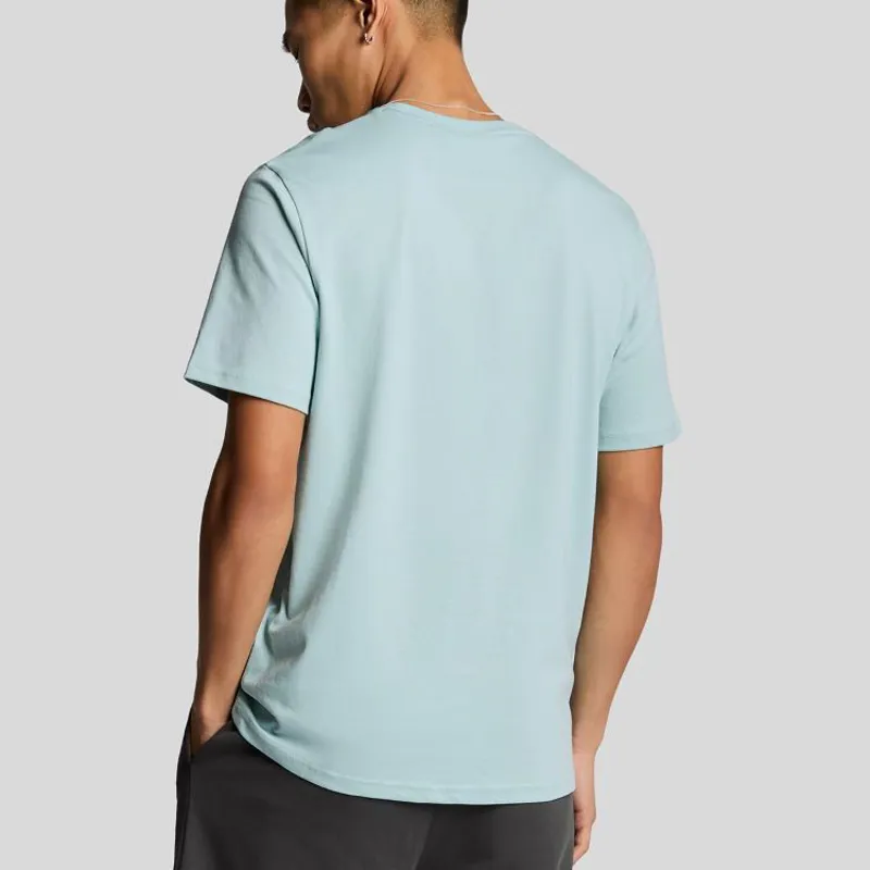 Lyle and Scott Plain T-Shirt - Future Blue-3