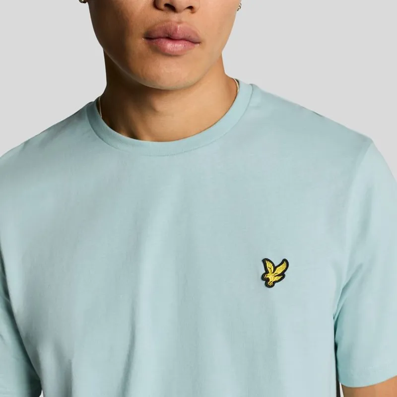 Lyle and Scott Plain T-Shirt - Future Blue-4