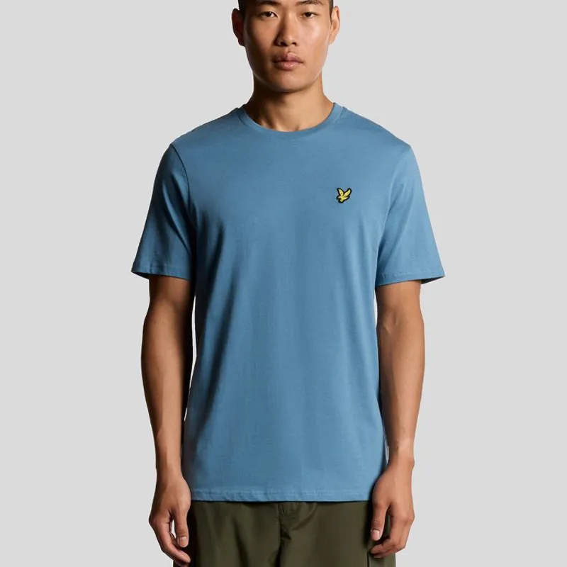 Lyle and Scott Plain T-Shirt - Ocean Sky-1