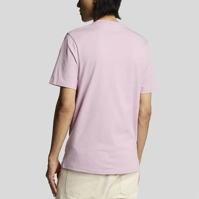 Lyle and Scott Plain T-Shirt - Pink Light-2