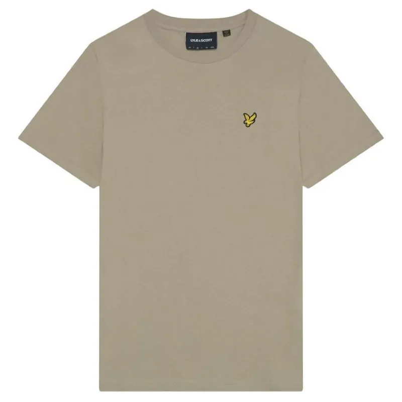Lyle and Scott Plain T-Shirt - Sage Uniform