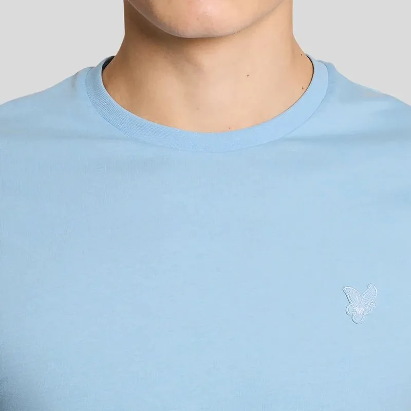 Lyle and Scott Superfine T-Shirt - Airy Blue-2