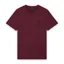 Lyle and Scott Superfine T-Shirt - Fairway Burgundy