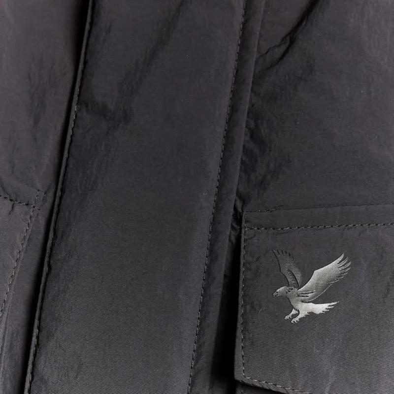 Lyle and Scott Tactical Wadded Parka - Black Ice-5