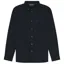 Lyle and Scott Tonal Eagle Plain Oxford Shirt - Dark Navy