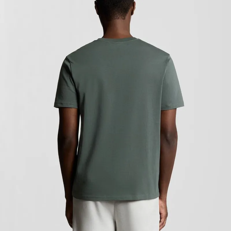 Lyle and Scott Tonal Eagle T-Shirt - Black Water-4