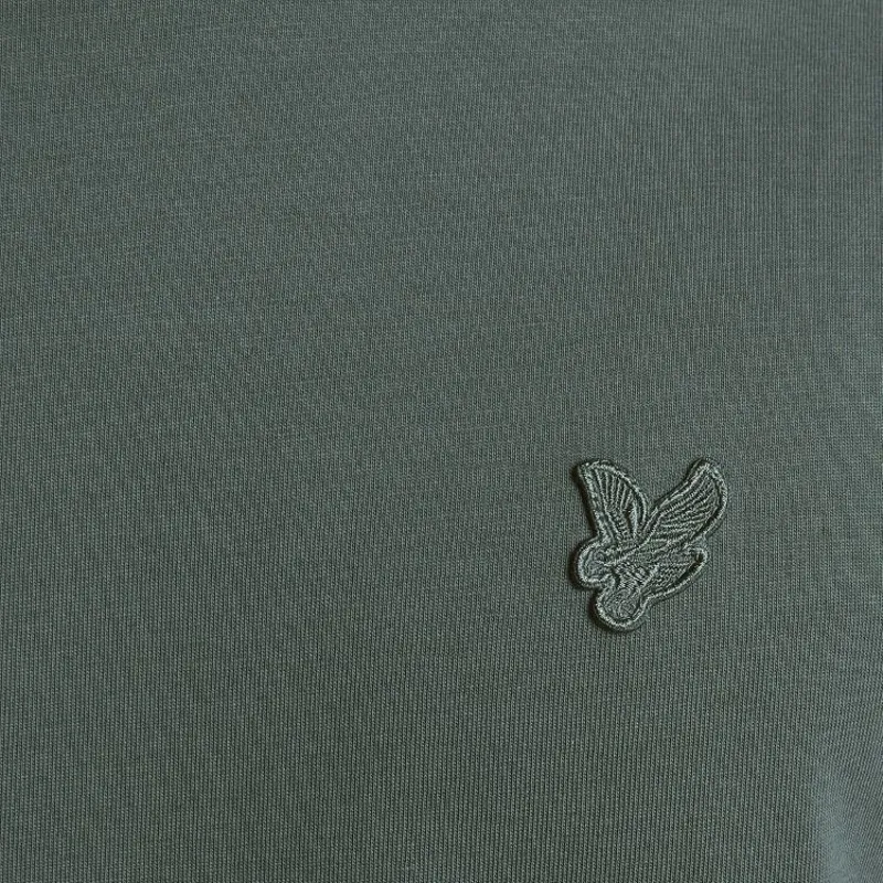 Lyle and Scott Tonal Eagle T-Shirt - Black Water-5