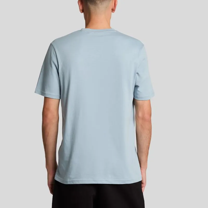 Lyle and Scott Tonal Eagle T-Shirt - Blue Ash-2