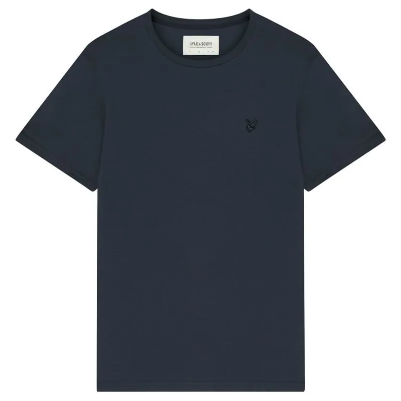 Lyle and Scott Tonal Eagle T-Shirt - Dark Navy