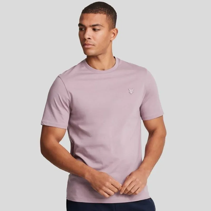 Lyle and Scott Tonal Eagle T-Shirt - Mountain Thistle-1