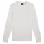 Lyle and Scott Tonal Superfine Crew Neck Jumper - Blue Hint