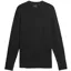 Lyle and Scott Tonal Superfine Crew Neck Jumper - Jet Black