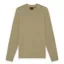 Lyle and Scott Tonal Superfine Crew Neck Jumper - Sage Uniform