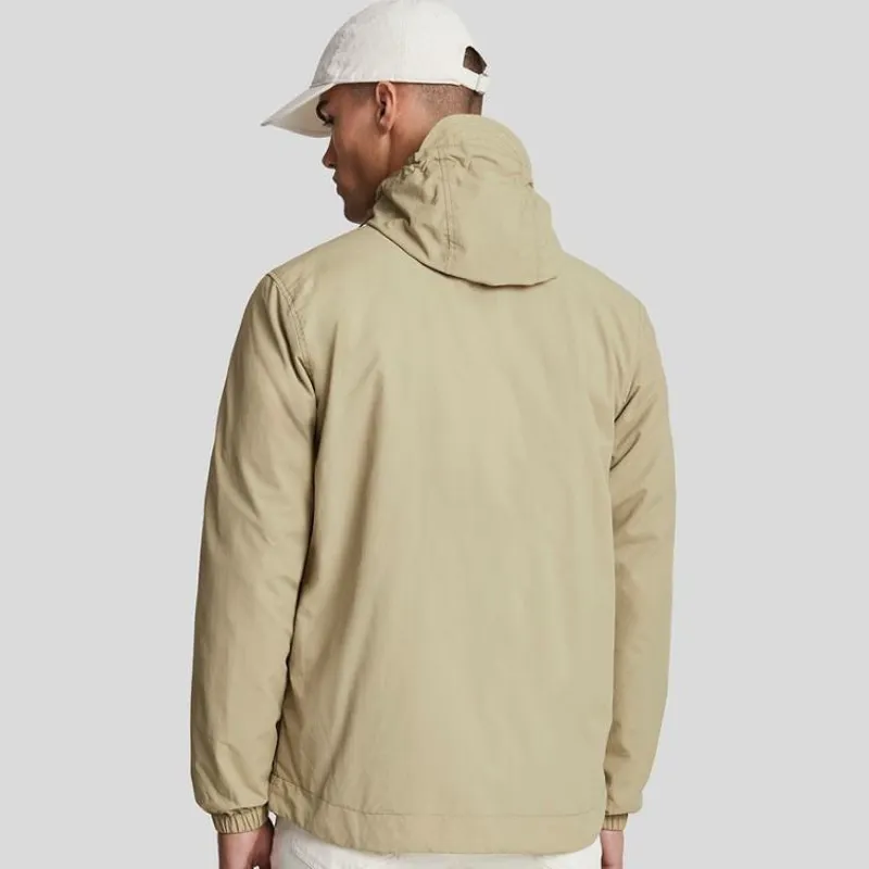 Lyle and Scott Zip Through Hooded Jacket - Sage Uniform-2