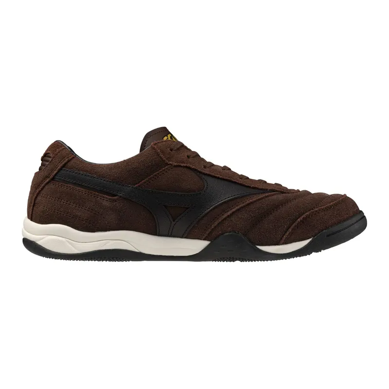Mizuno Morelia LS - Chicory Coffee/Black Bean/Football Gold-3