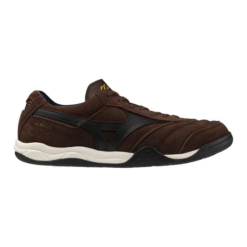 Mizuno Morelia LS - Chicory Coffee/Black Bean/Football Gold-6