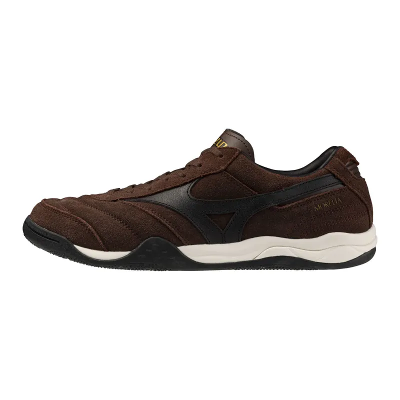 Mizuno Morelia LS - Chicory Coffee/Black Bean/Football Gold