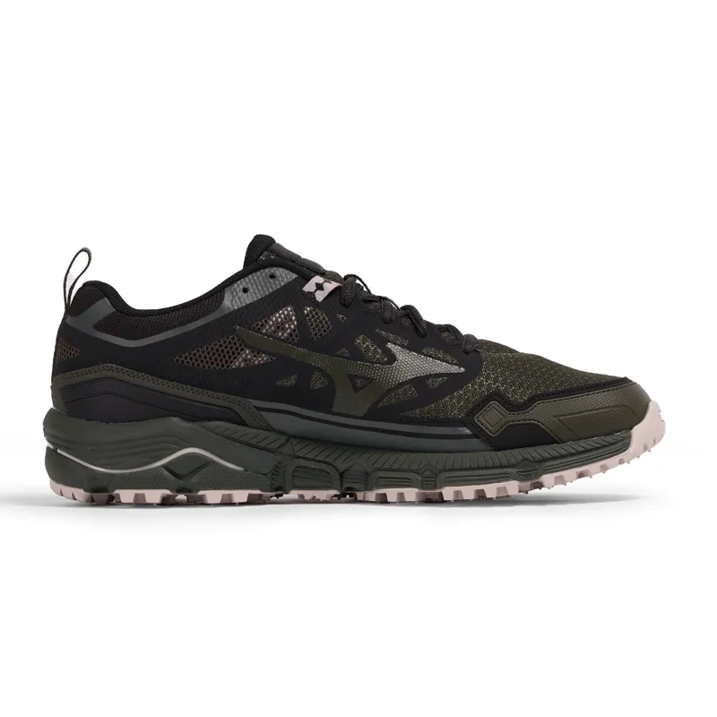 Mizuno Wave Daichi LS - Forest Night/Black/Silver Birch-2