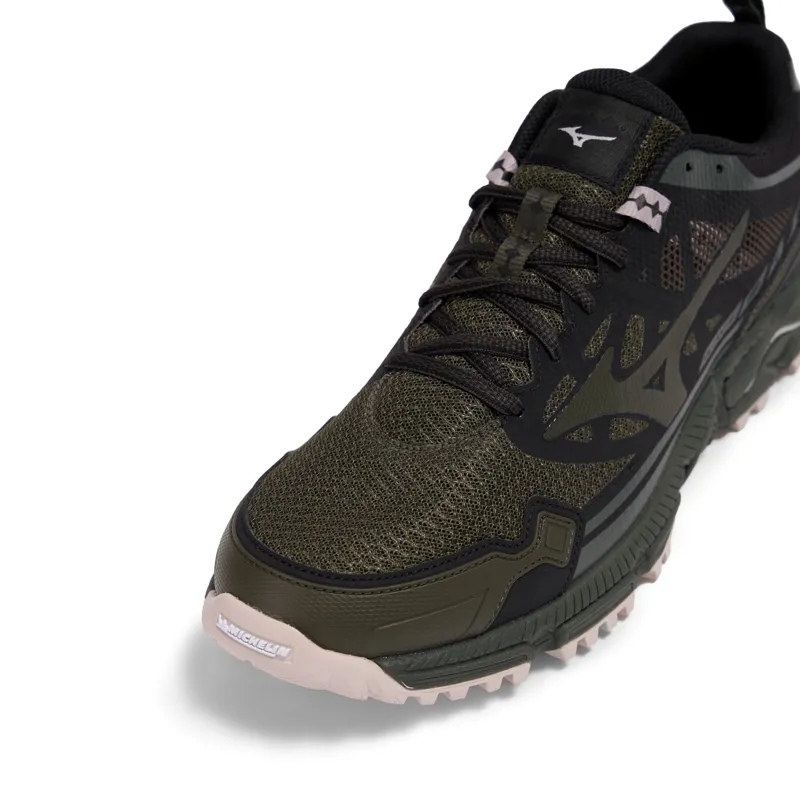 Mizuno Wave Daichi LS - Forest Night/Black/Silver Birch-6