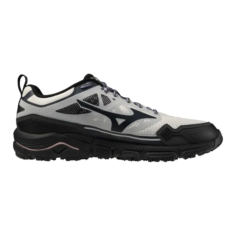 Mizuno Wave Daichi LS - Snow White/Carbon/Black-3
