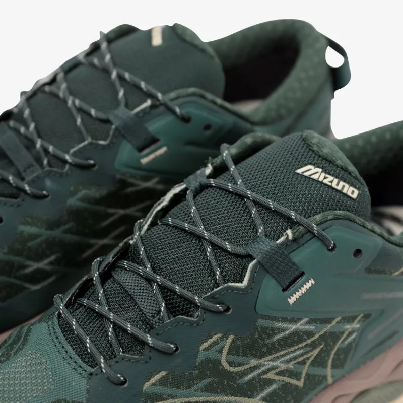 Mizuno Wave Mujin LS GTX - Pine Grove/Ultimate Gray/Bistro Green-5