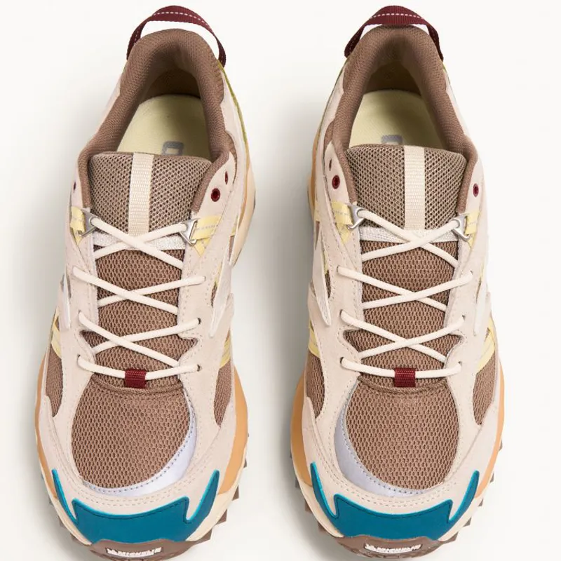 Mizuno Wave Mujin TL - Fossil/Snow White/Summer Sand-2