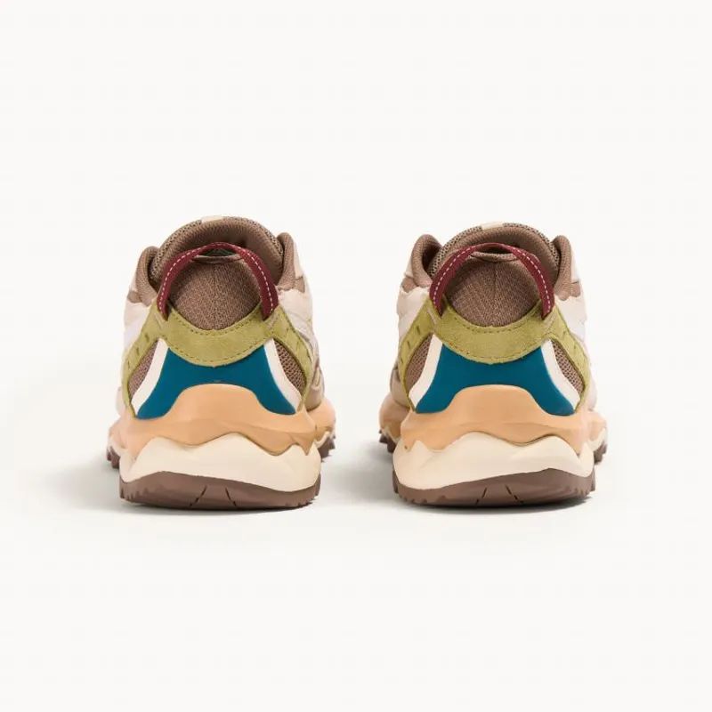 Mizuno Wave Mujin TL - Fossil/Snow White/Summer Sand-3